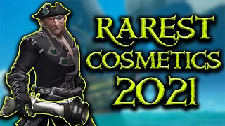 What Are the RAREST Cosmetics in 2021? // Sea of Thieves