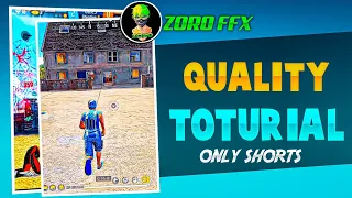 How To Increase Free fire Short Video Quality like @zoro_ffx / edting secret revealed ✅🤩🔥