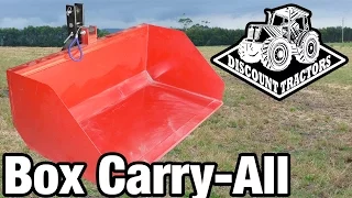 🚜 Discount Tractors - Tipper Carry-All with Quick Release