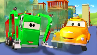 Gary die Vullistrok 2 - Tom Die Insleep Voertuig in Car City 🚗 Animasie vir Kinders