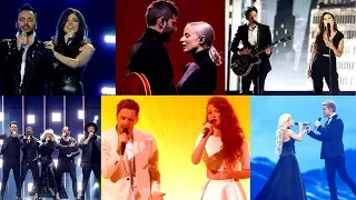 My Top 50 Eurovision Duets, Duos & Collabs (1999 -  2018)