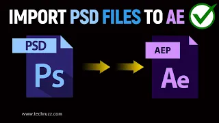 ✅ How to Export or Import Photoshop Files into After Effects With Layers