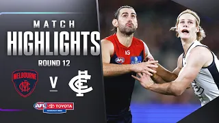 Melbourne v Carlton Highlights | Round 12, 2023 | AFL