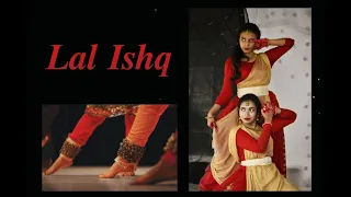 Laal Ishq | Kathak Dance Cover | By Sampreeti Kundu and Diya Bhattacharjee