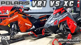 2024 POLARIS INDY VR1 VS INDY XC MODEL. WHAT ARE THE MAIN DIFFERENCES? WALKER EVANS / FOX QS3!