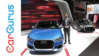 2018 Audi TT RS and 2017 Audi RS 3 | 2017 New York Auto Show