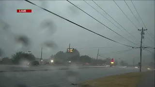 Strong storms move into Bellevue