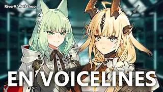 Reed the Flame Shadow/Harmonie EN Voice Lines | Arknights/明日方舟 リード/ハーモニー 英語ボイス集