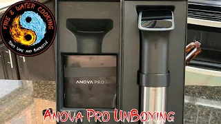 Anova Pro 1200 Watt Sous Vide Circulator UnBoxing and 1st look