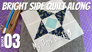 How to Sew Bright Side Block #3 | @FatQuarterShopTX Quilt Along