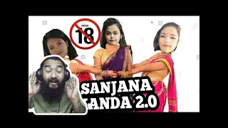 REACT TO SANJANA KANDA 2.0 II CR7 HORAA II USE EAR PROTECTION PLZ II