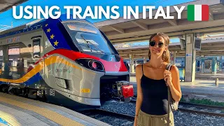 How to use the Train in Italy - Trenitalia App and Physical Ticket