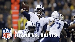 Marcus Mariota's Game-Winning Pass to Anthony Fasano | Titans vs. Saints | NFL