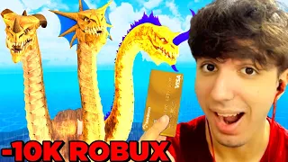 DERROTEI HYDRA NO KING LEGACY ATÉ MEU ROBUX ACABAR!