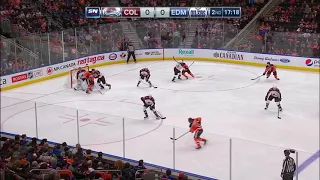 Leon Draisaitl goes through entire Avalanche team for a beautiful goal