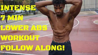 7 Min Lower Ab Workout (GET YOUR LOWER ABS TO SHOW!) | Thats Good Money