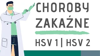 Choroby zakaźne: Wirus opryszczki zwykłej - HSV 1 i HSV 2