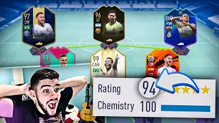 194 COM PELÉ, MESSI E NEYMAR NO TIME?? FUT DRAFT!! FIFA 19