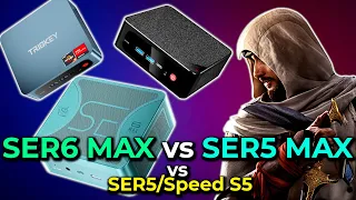 Assassin's Creed Mirage | Beelink SER6 MAX vs SER5 MAX vs SER5 Gaming Performance Test