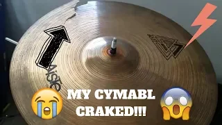How To Make a Special Effect Cymbal (CYMBAL CRACKED)