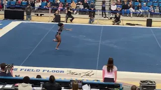 Selena Harris Floor at 2024 Meet the Bruins