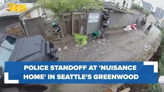 Police standoff heightens concerns over 'nuisance home' in Seattle's Greenwood neighborhood