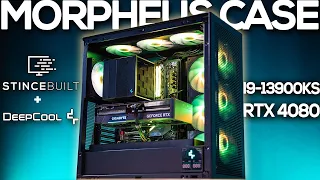 NEW Deepcool Morpheus PC CASE 13 Fans / 13900ks / RTX 4080!