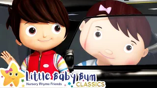 Driving In My Car Song | Nursery Rhyme & Kids Song - ABCs and 123s | Learn with Little Baby Bum