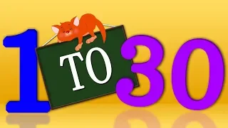 1-30 Numbers Song | Preschool Learning Videos For Children