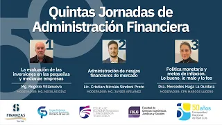 5ta Jornada de Administración Financiera