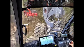 🌲H21 OnBoard • new Rottne H21D & SP 761LF • strong Harvester • Holz-Winter • CabView • Loggingvideo🌲