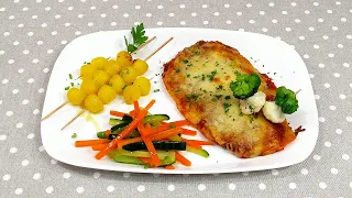 Эскалоп Наполетана(Escalope Napolitana).Блюдо из говядины.БЛЮДА И РЕЦЕПТЫ!