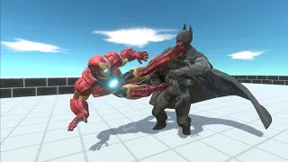 1 vs 1 Superhero Tournament | Who is The Boss? Animal Revolt Battle Simulator