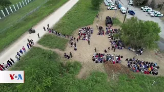 Siguen llegando migrantes a la frontera sur de EEUU