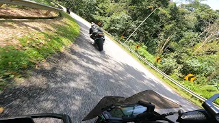 Bukit Tinggi Attack | Onboard Kawasaki Z800 | Suzuki GSXR 1000 | Honda CBR250RR