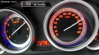 2009 Mazda 6GH 2.5MZR || 170KM || Przejażdżka || test przyspieszenia i elastyczności || Lamax W9.1