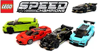 КРУТЫЕ МОДЕЛИ ЛЕГО Speed Champions 76899: Lamborghini Urus ST-X & Huracan Super Trofeo EVO