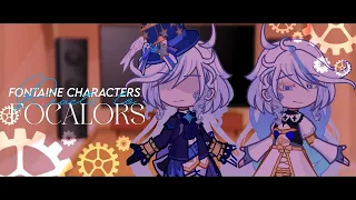 ⌒⌒:: 🌊 ⛲❜ Fontaine characters react to Focalors// Part 2/2//Genshin impact// gcrv