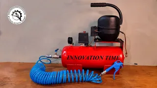 Turn Fridge Compressor into Air Compressor