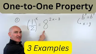 Solve Exponential Equations by Getting the Bases Equal