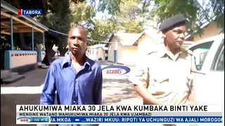 Jela miaka 30 kwa kumbaka binti yake na kumsababishia ujauzito