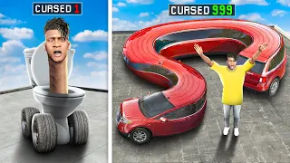 Upgrading Cars into CURSED CARS in GTA 5!