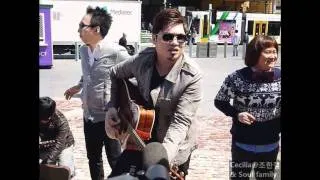 [Fancam]111012 "I am a singer" @ Federation Square - Kim Jo Han - Change the World