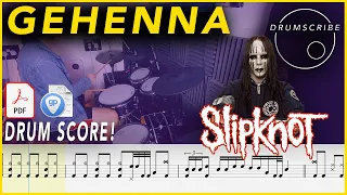 Gehenna - Slipknot | DRUM SCORE Sheet Music Play-Along | DRUMSCRIBE