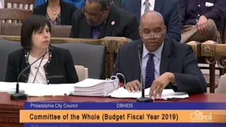 FY2019 Budget Hearing - Behavioral Health and Intellectual disAbility Services 4-18-2018