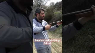 Russian baikal 36 kalibre 410 test gauge rifle shotgun #shotgun #keşfet #gun #baikal