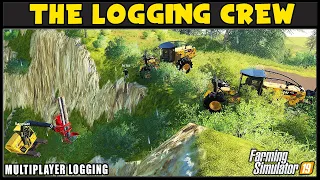 Buncher Rescue Mission - Logging Crew 62 - Farming Simulator 2019 - FDR Logging