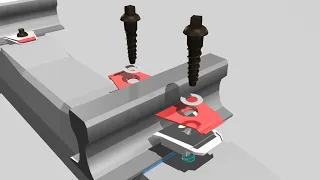 #Nabla Clip Fastening system | Railway fastening system | African rail fastening system