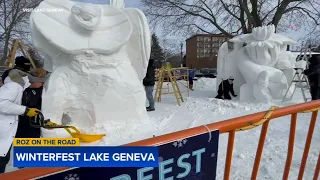 Lake Geneva hosting annual Winterfest Snow Sculpting Competition