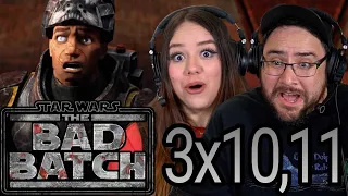 The Bad Batch 3x10, 3x11 REACTION | "Identity Crisis" & "Point of No Return" | Star Wars | Season 3